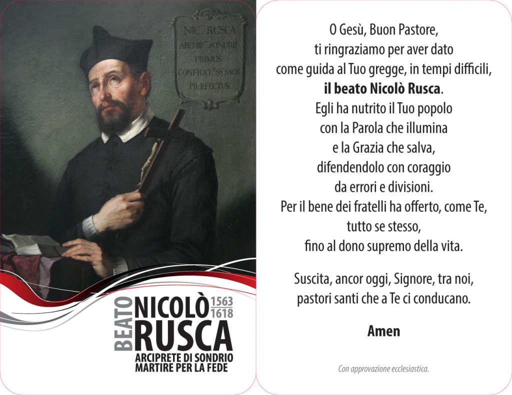 Preghiera al beato Nicolò Rusca