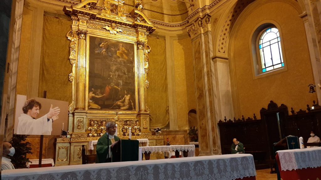 San Rocco - Messa a due mesi dall'uccisione di don Roberto Malgesini